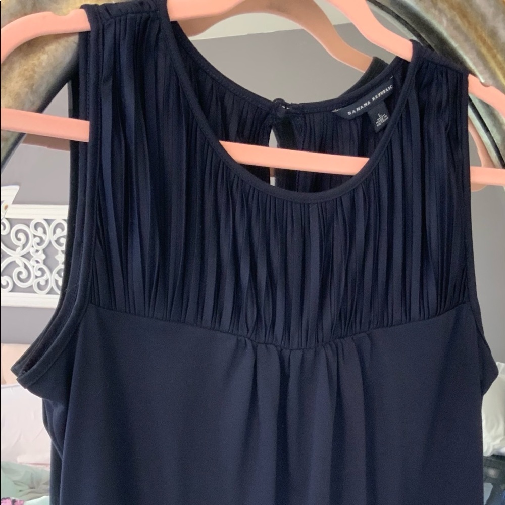 Banana Republic, sleeveless tank.